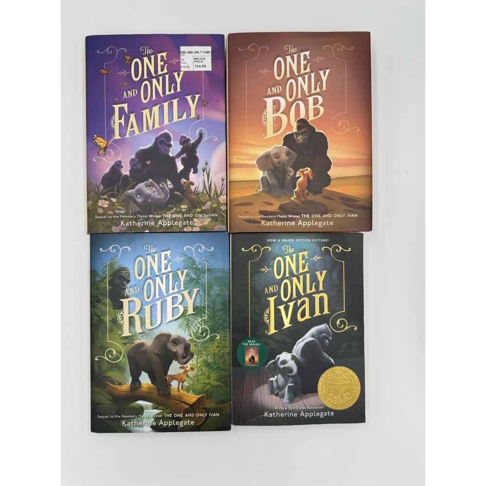 The One and Only Series 4 Books Collection Set Katherine Applegate 3 Hardcover
